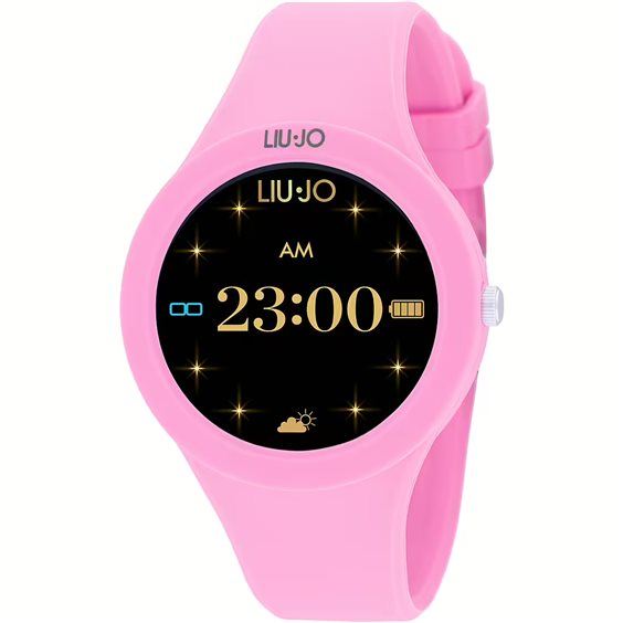 Orologio Smartwatch Liu Jo Da Donna Energy Gold Cinturino Nero SWLJ 018 Liu Jo 165093
